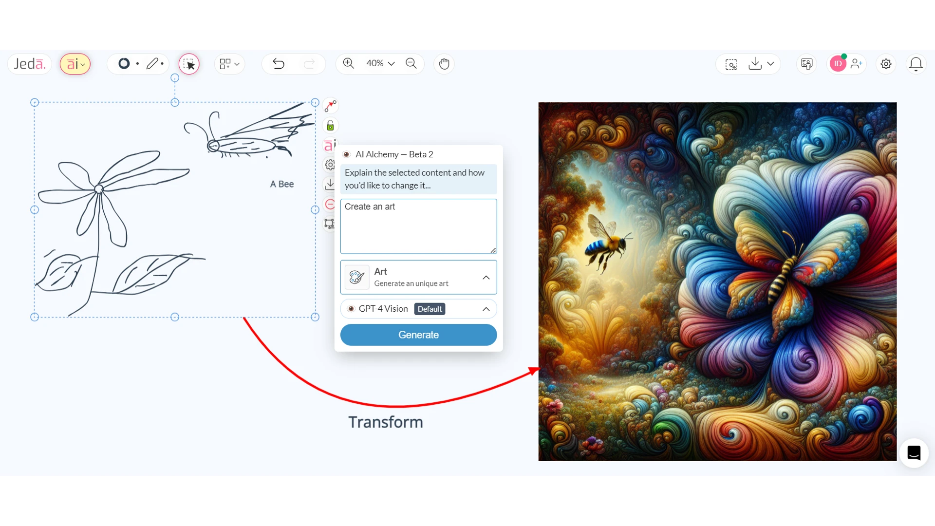 Doodle To Art With Generative Ai Canvas Jeda Ai